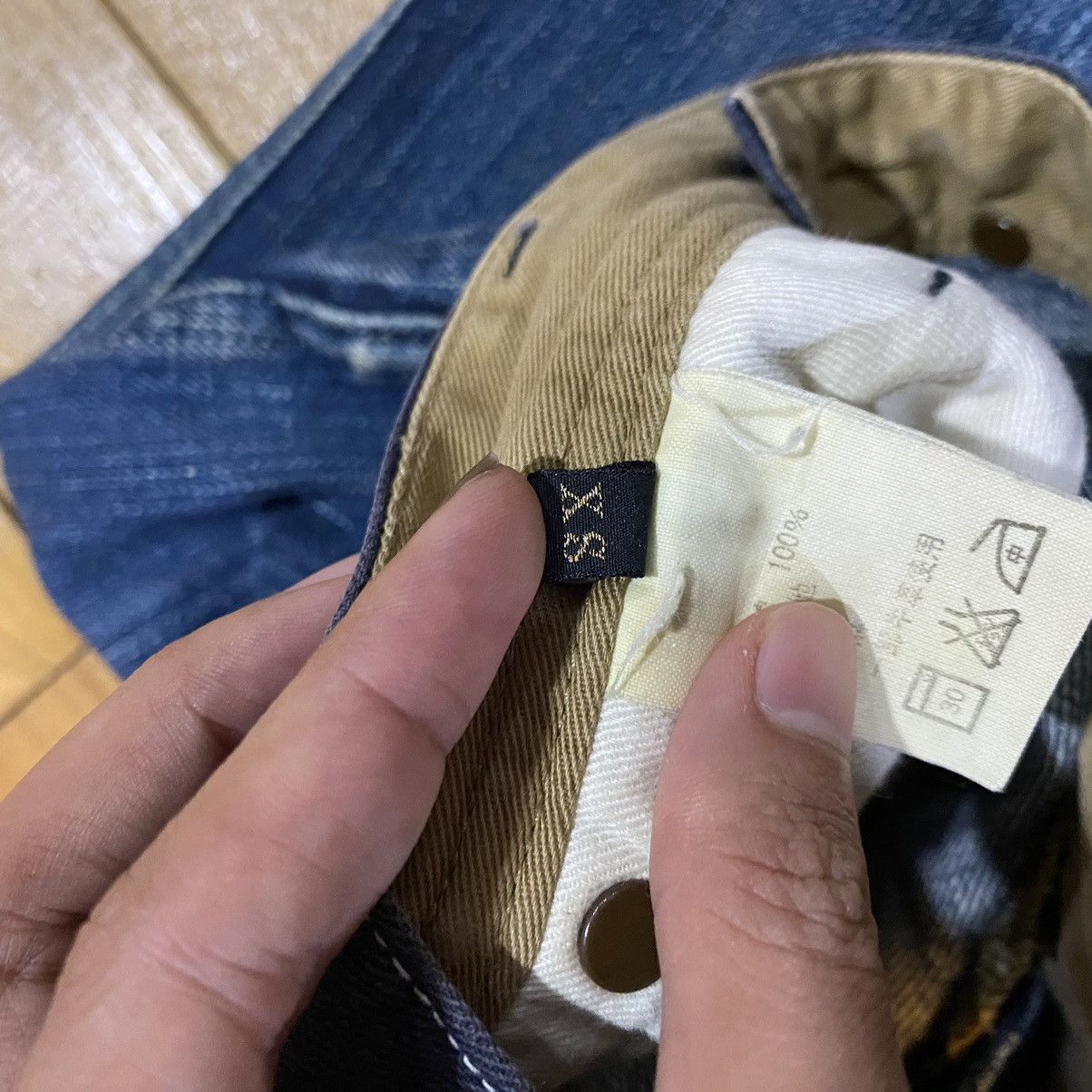 Kapital KAPITAL Camera Work Denim Pants Blue Cotton Size 0 / XS Size US 29 - 14 Thumbnail