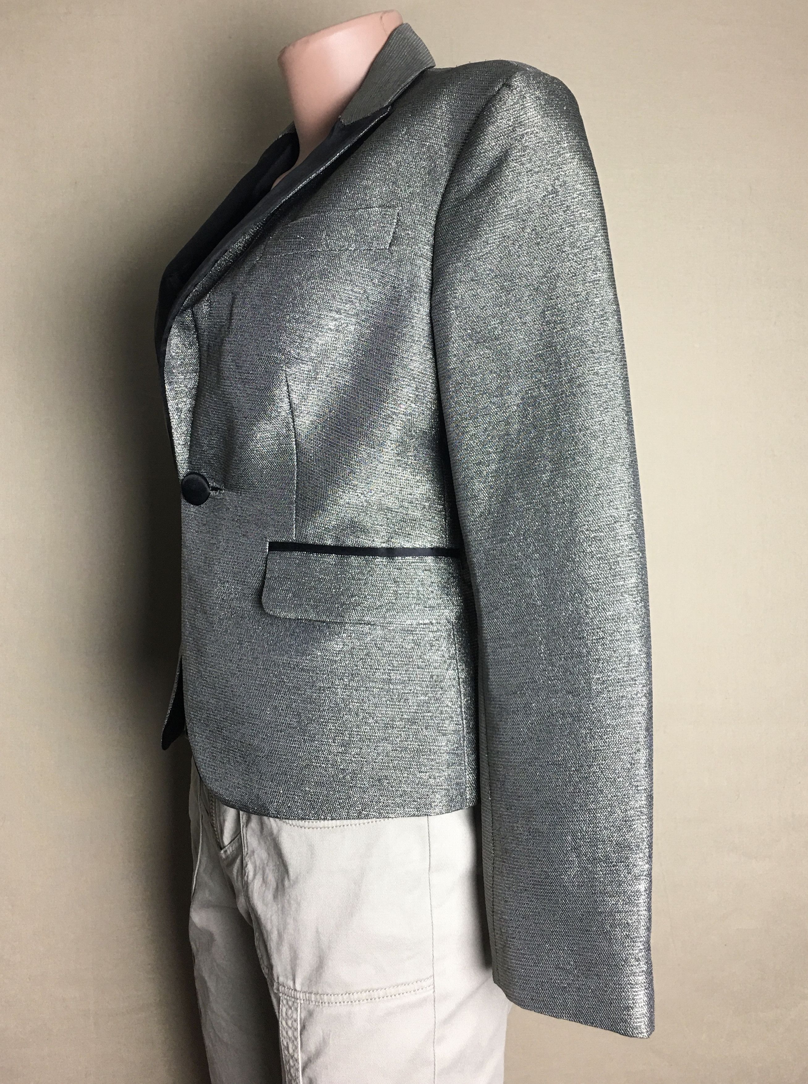 Dsquared2 Dsquared2 Women's Sparkle One Button Blazer Size EU 42 Size M / US 6-8 / IT 42-44 - 7 Thumbnail