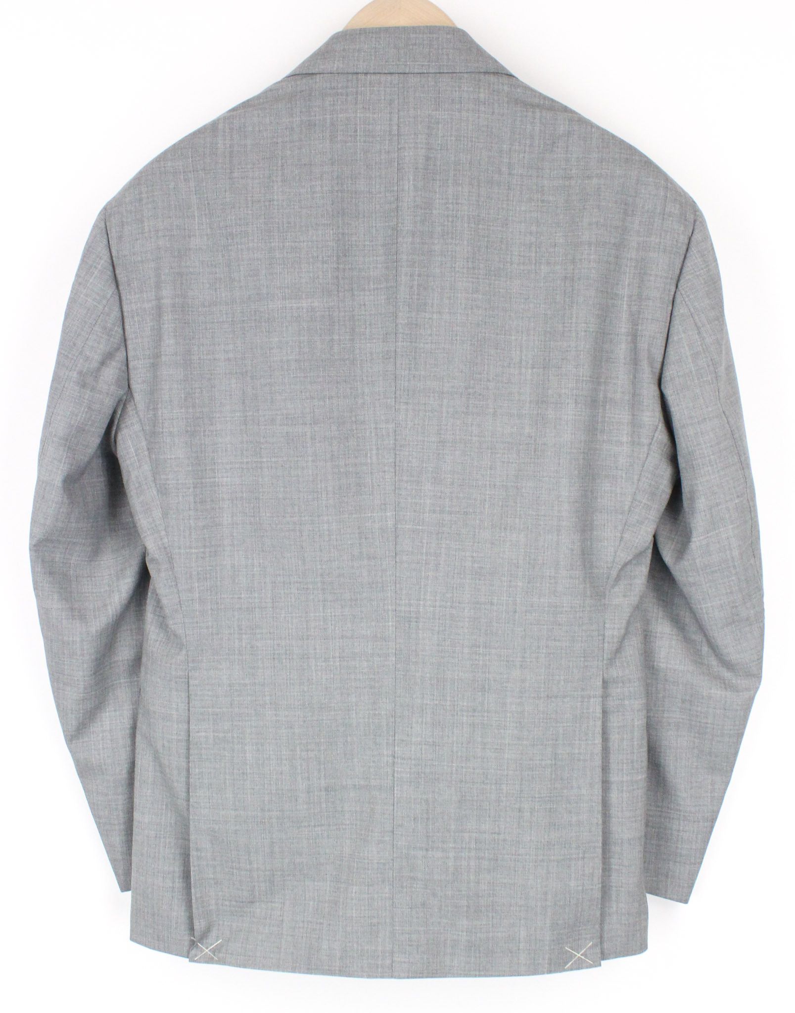 Suitsupply LA SPALLA UK40R Grey Slim Wool S120 Suit 73241 Size 40R - 5 Thumbnail