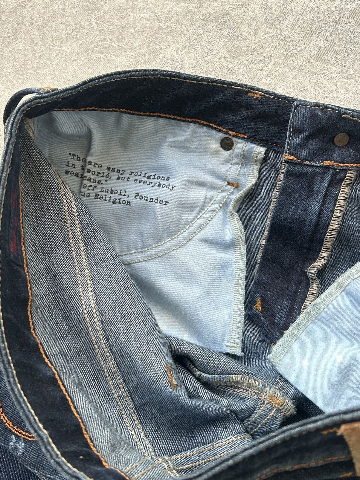 True Religion True Religion Rocco Skinny Denim Jeans Made in Italy Size 30" / US 8 / IT 44 - 10 Thumbnail