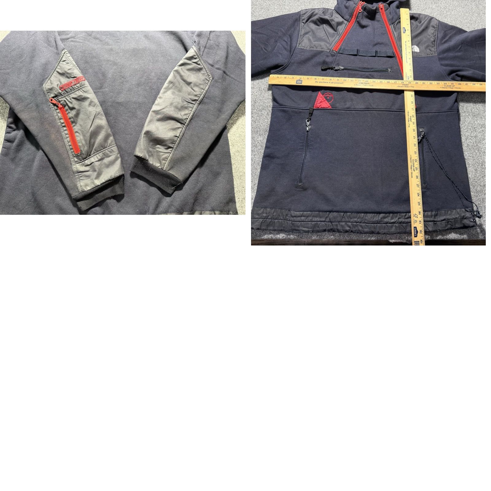 The North Face VINTAGE The North Face Steep Tech Jacket 3XL Blue Mens Windbreaker Fleece Hooded Pockets Zipper 90s 2000s Outdoor Ski Snowboard Hiking Size US XXL / EU 58 / 5 - 10 Thumbnail