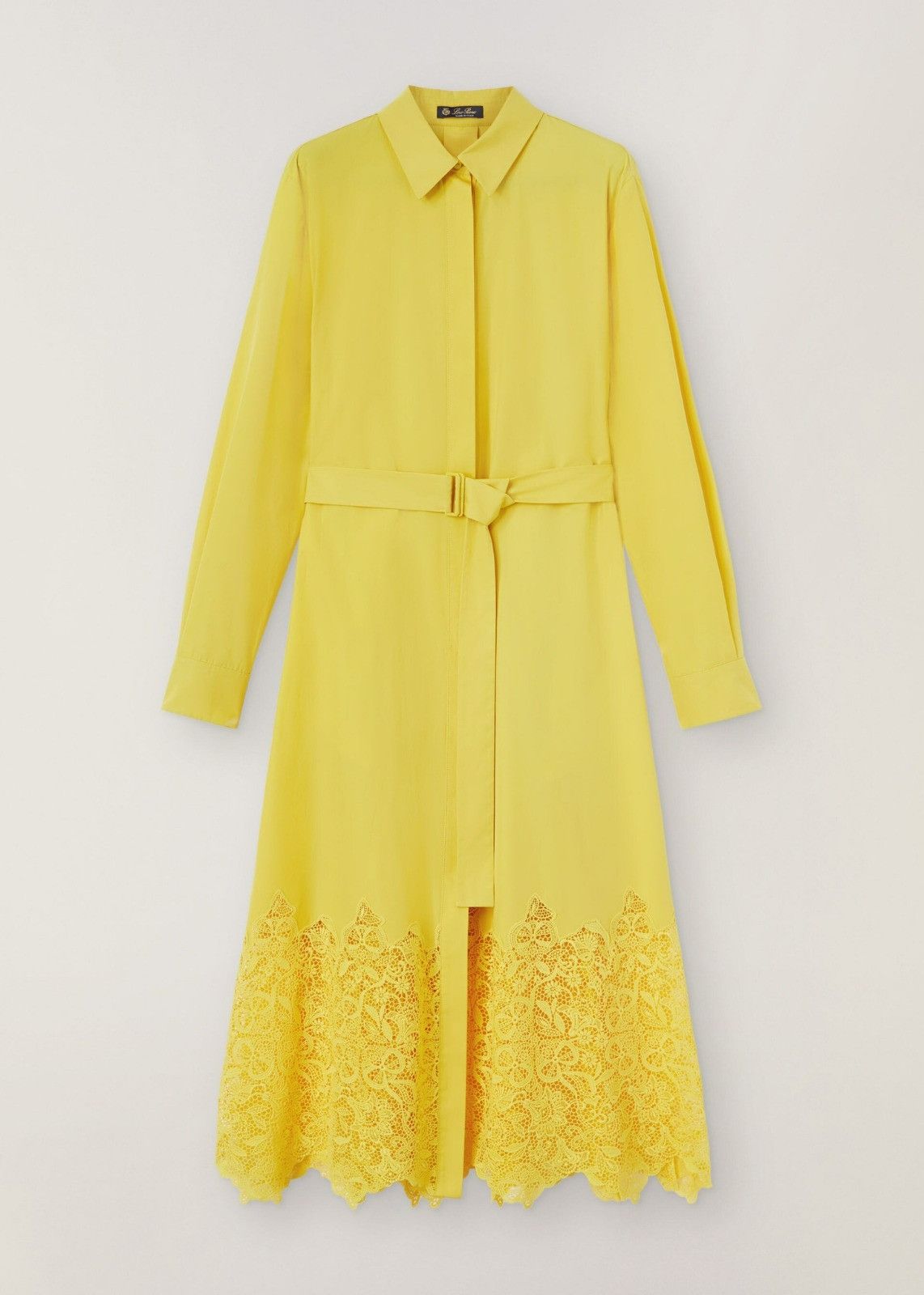 image of Loro Piana O1Srvl11E0424 Dress In Yellow, Women's (Size Medium)