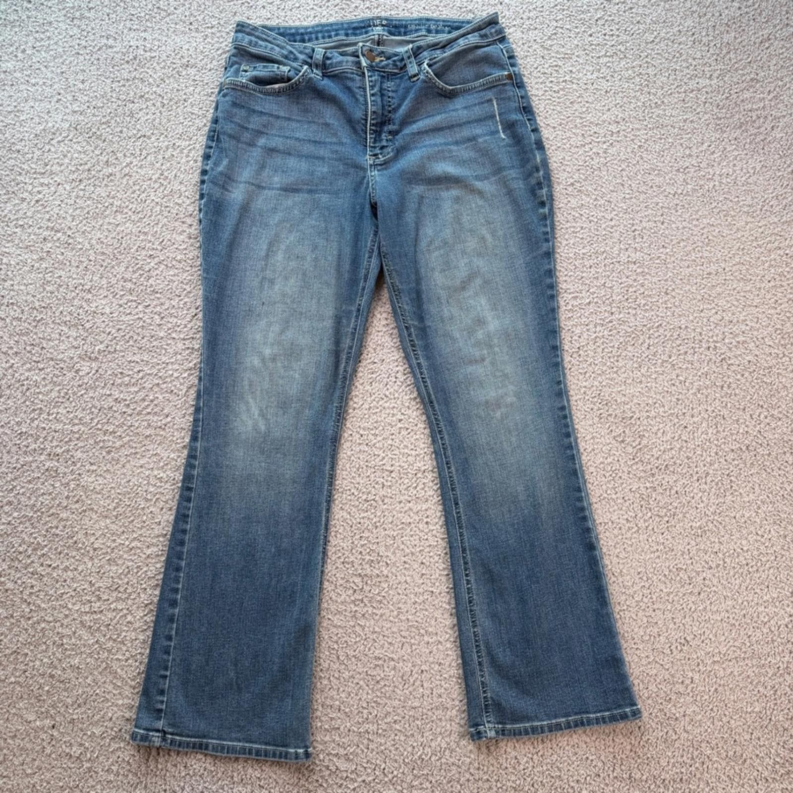 Other Riders by Lee Womens Midrise Bootcut Jeans Medium 10P Denim Size 32" / US 10 / IT 46 - 1 Thumbnail
