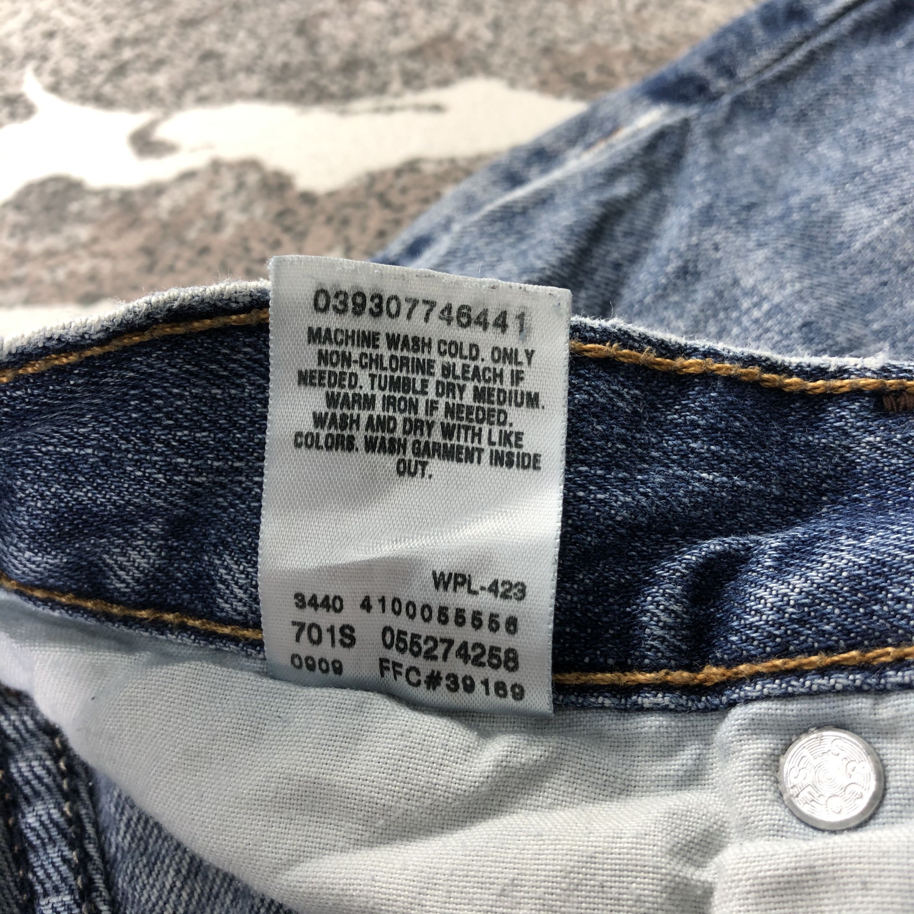 Levi's Vintage Levis 527 Jeans Blue Flare Denim KJ1116 Size US 33 - 16 Thumbnail