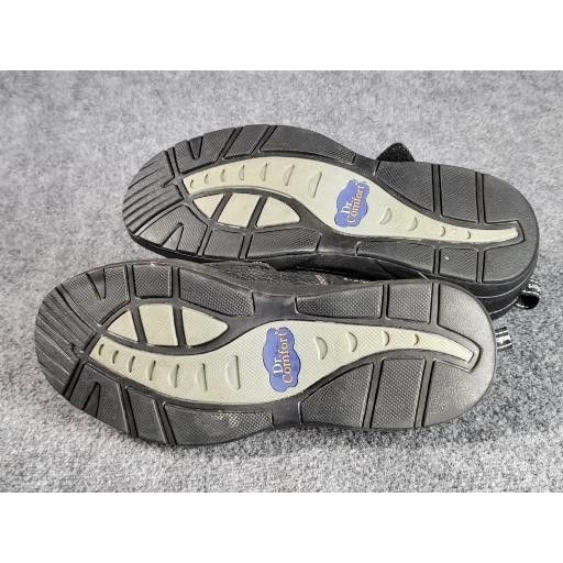 Other Dr. Comfort Edward X Casual Shoes Men Sz 11.5W Black Leather Size US 11.5 / EU 44-45 - 7 Thumbnail