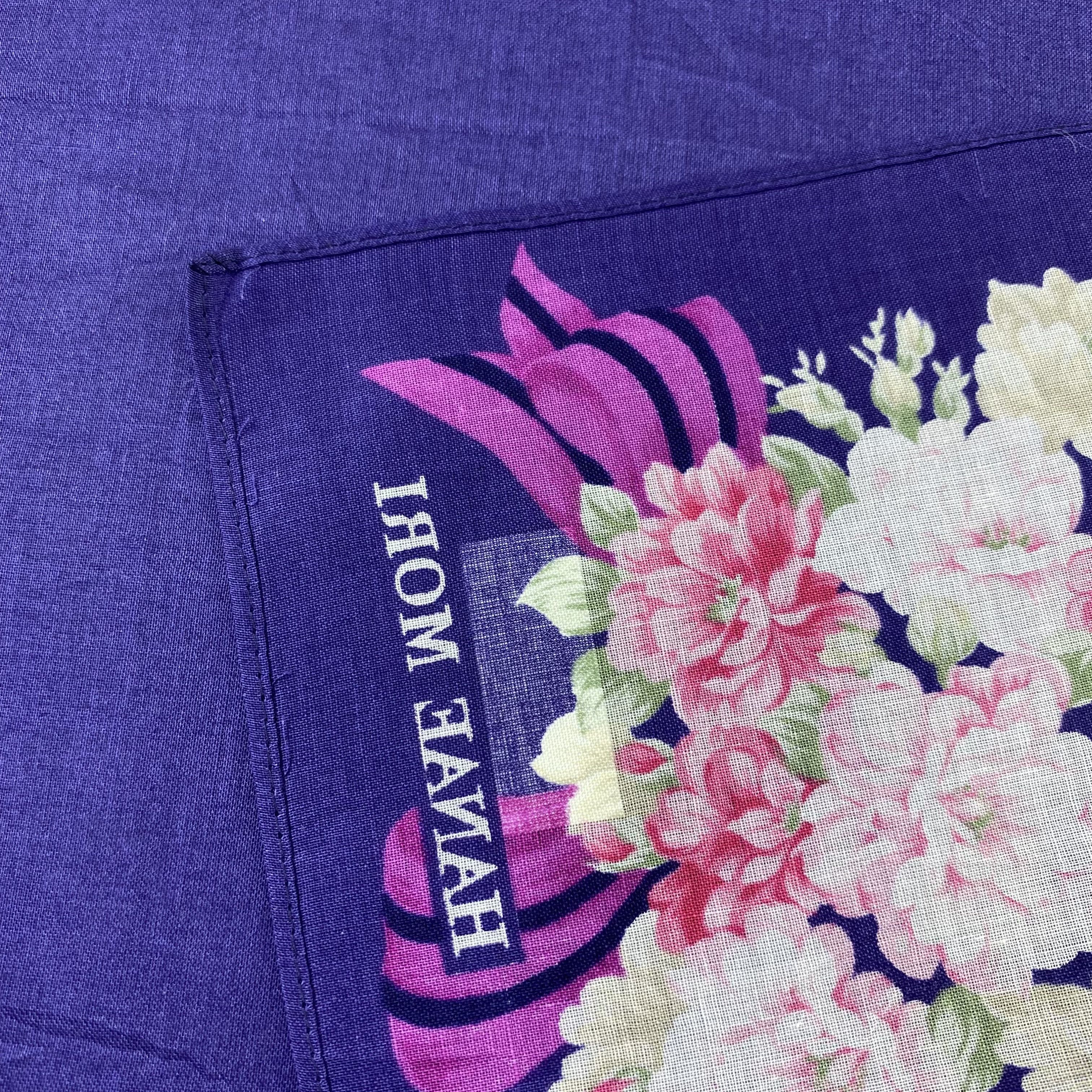 Hanae Mori Hanae Mori Handkerchief / Bandana / Neckerchief-B1353 Size ONE SIZE - 6 Thumbnail