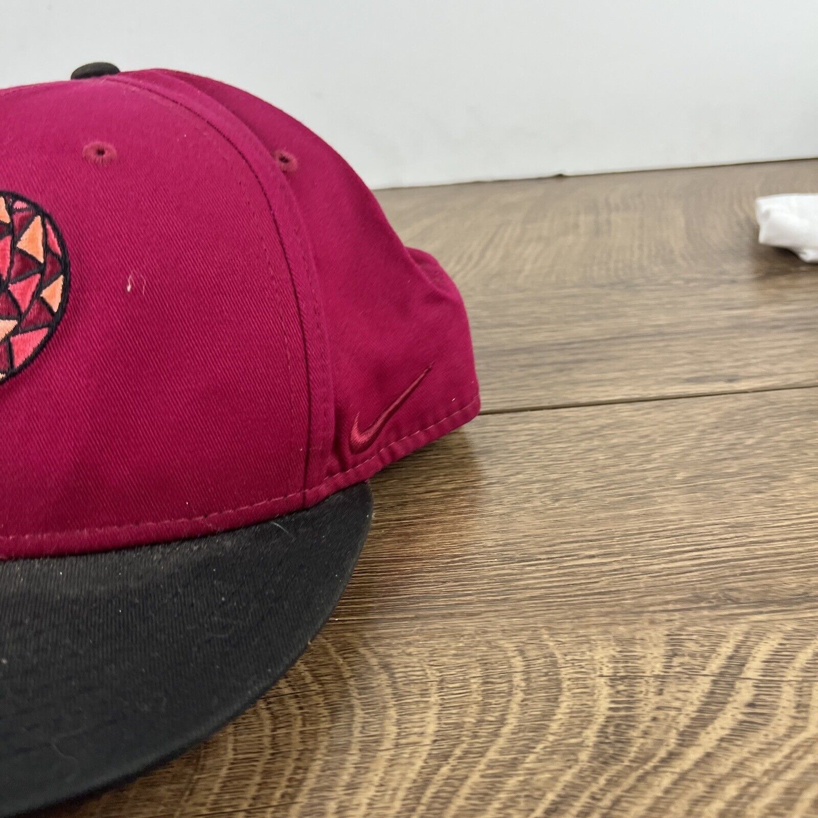 Nike Atlanta Hawks Nike Hat Maroon Snapback Red Adjustable Hat Ad Size ONE SIZE - 7 Thumbnail