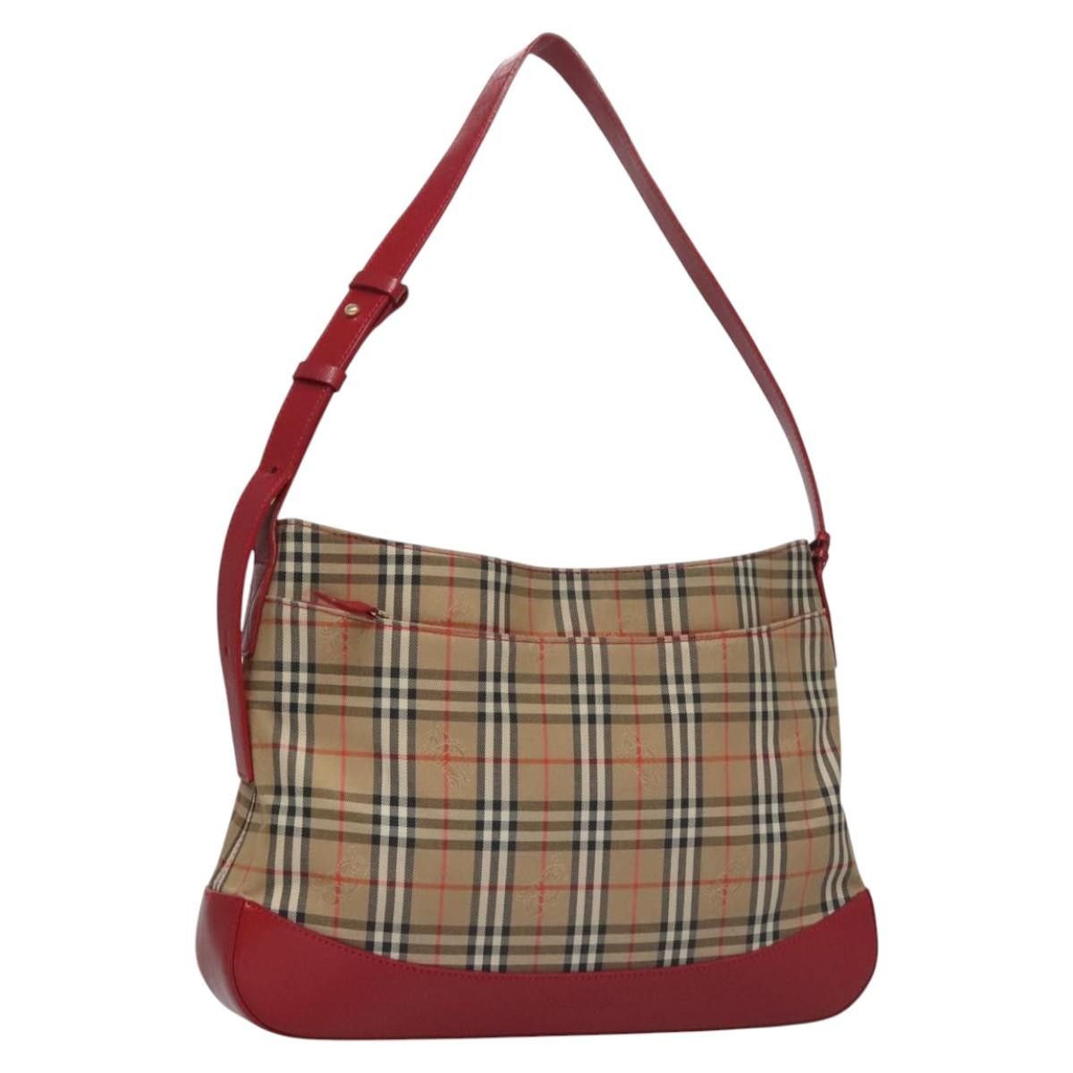 Burberry Burberry Shoulder Bag Nova Check Canvas Size ONE SIZE - 1 Thumbnail