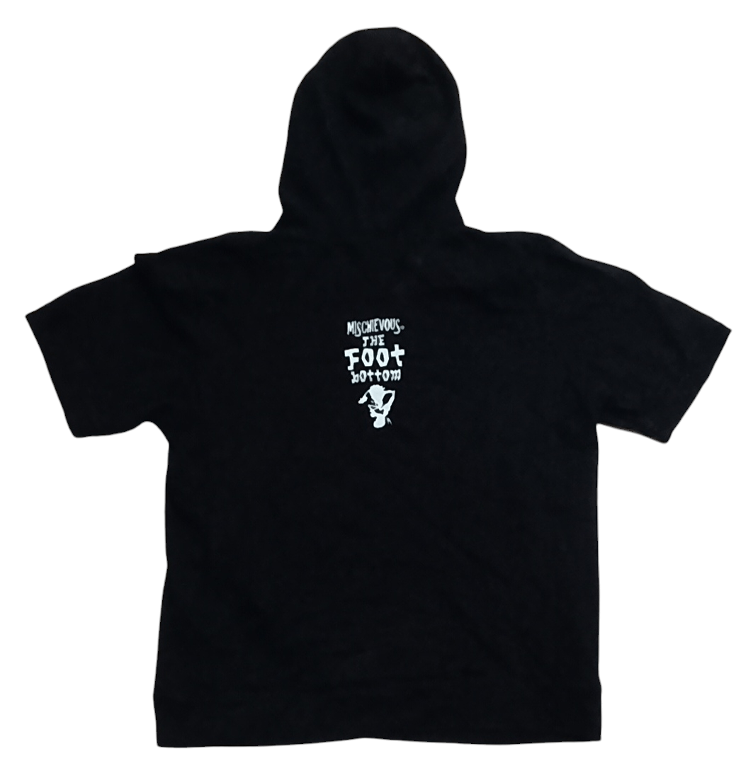 Japanese Brand MISCHIEVOUS EMI NAKAYAMA SHORT SLEEVE HOODIE Size US M / EU 48-50 / 2 - 6 Thumbnail