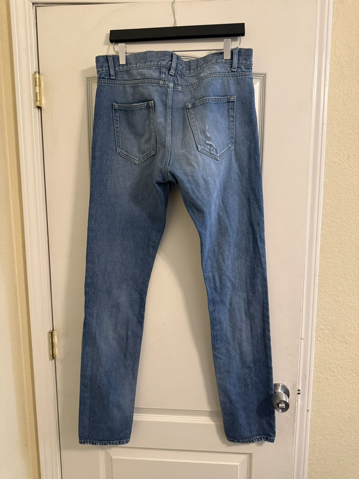 Saint Laurent Paris 2016 Saint Laurent Paris x Hedi Slimane D02 Denim Size US 33 - 2 Thumbnail