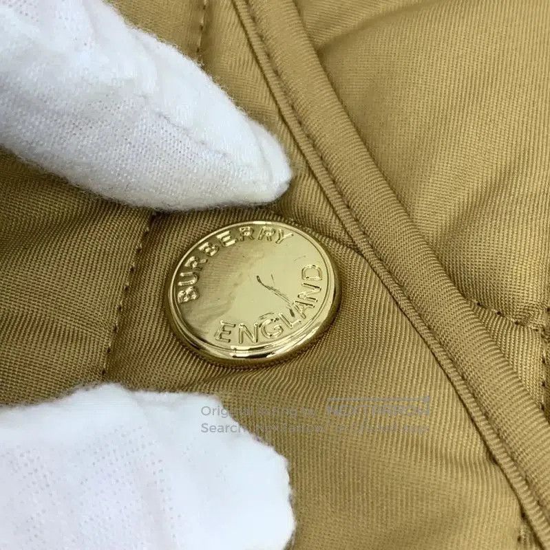 Burberry Burberry Brown Quilted Jacket for Women. Size S / US 4 / IT 40 - 9 Thumbnail