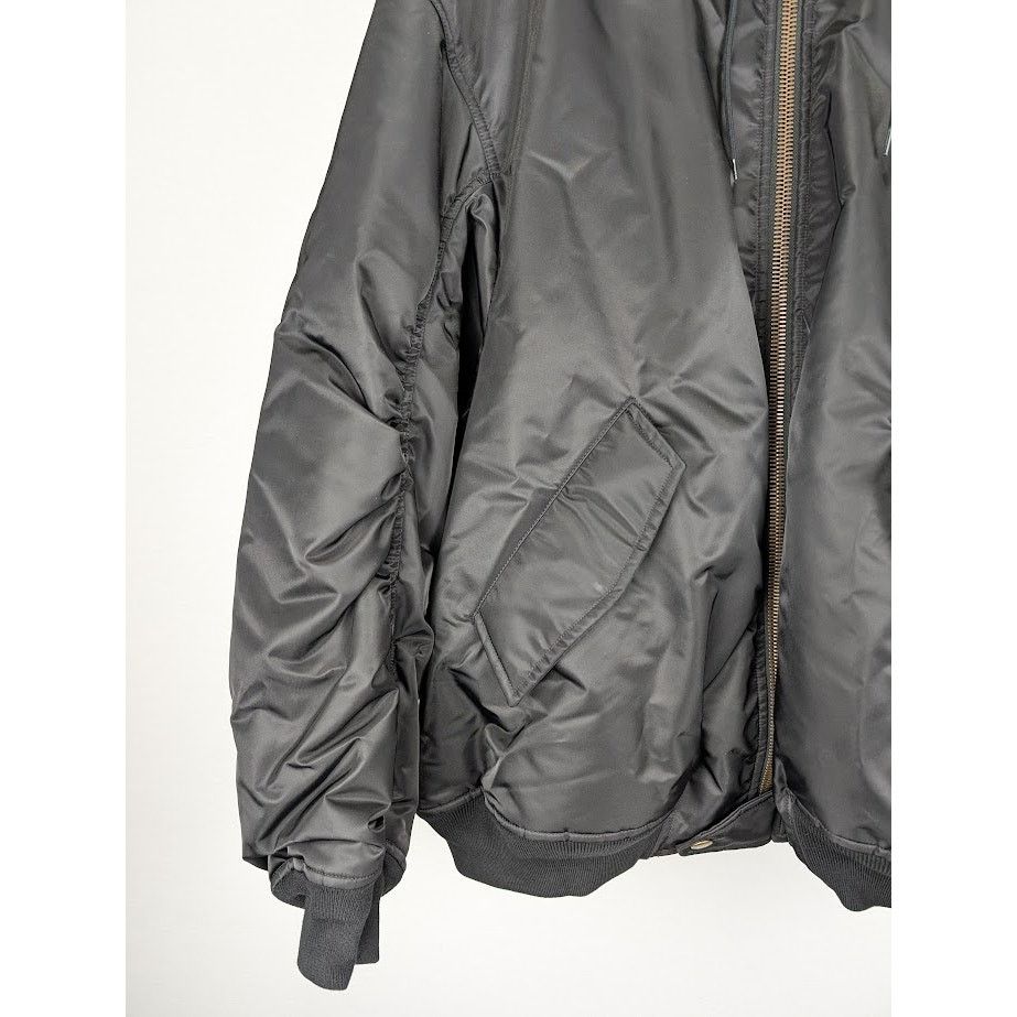Balenciaga o1rshd1 Bomber Nylon In Black Size US L / EU 52-54 / 3 - 6 Thumbnail