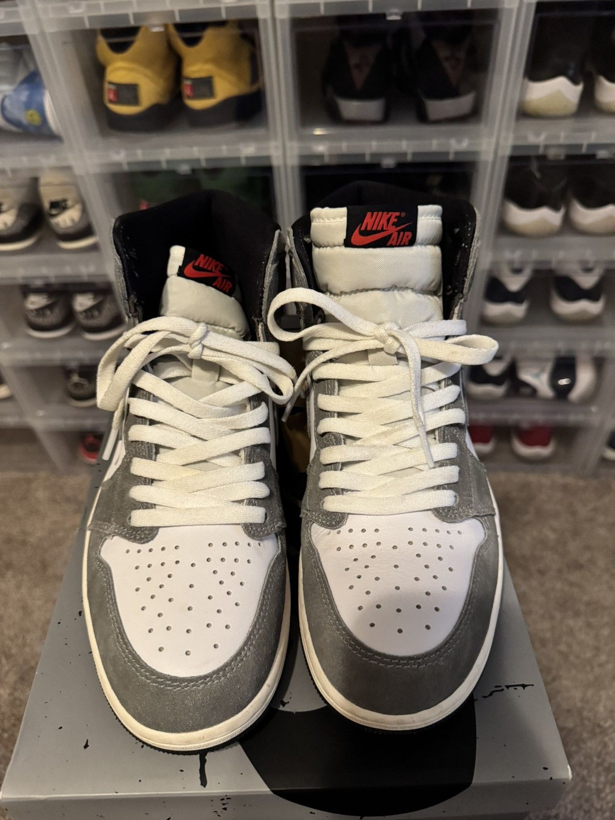 Jordan Brand × Nike Jordan 1 Retro High OG “Washed Black” Size US 9 / EU 42 - 3 Thumbnail