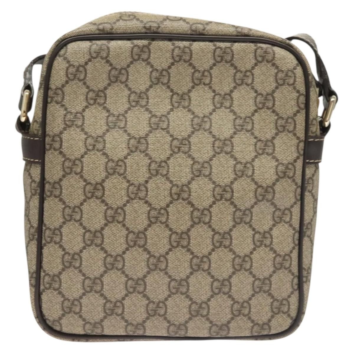 Gucci GUCCI GG Supreme Shoulder Bag Pvc Beige Gold Size ONE SIZE - 3 Thumbnail