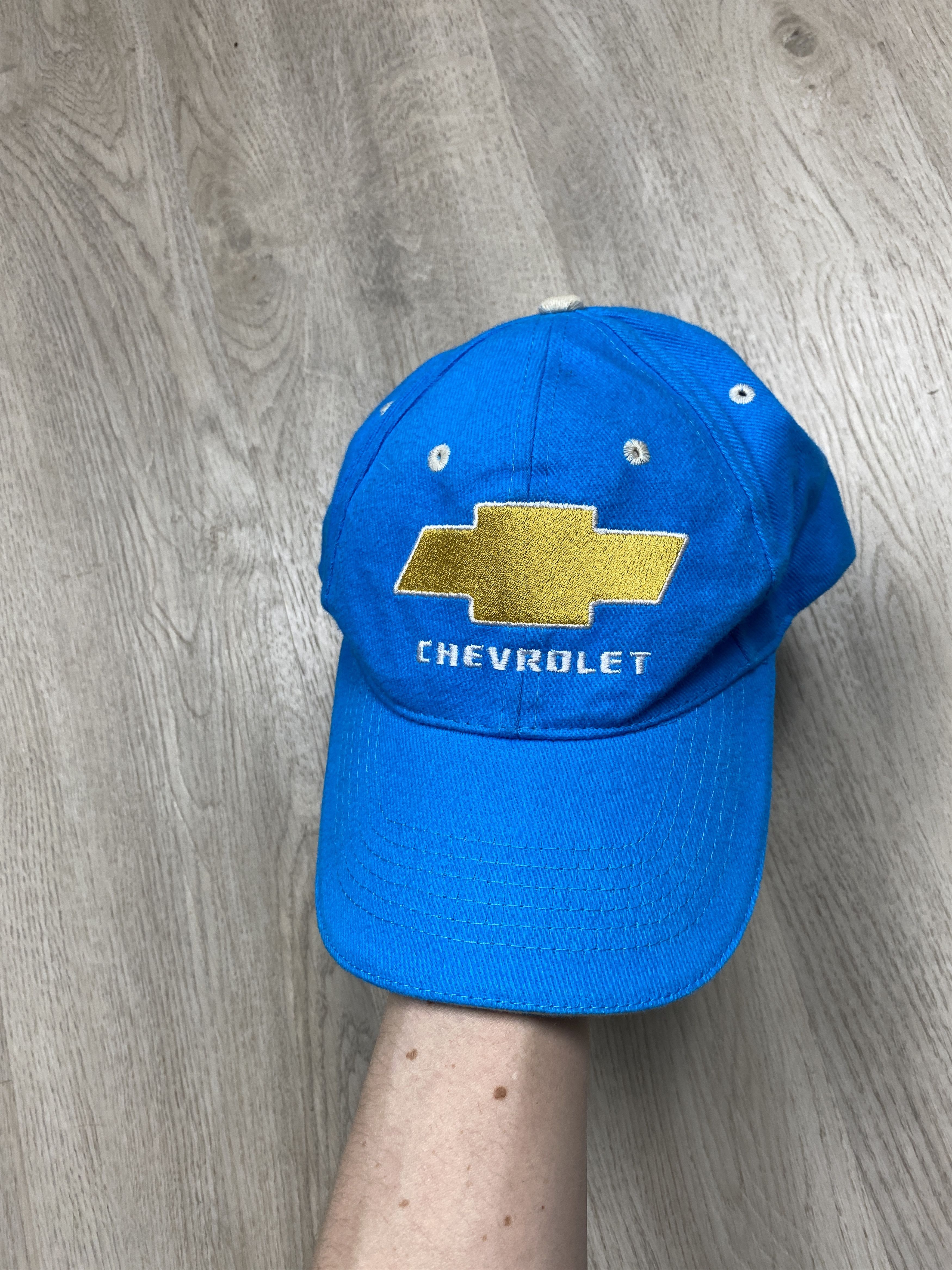 Vintage Chevrolet Vintage Mens Hat Cap Racing Size ONE SIZE - 3 Thumbnail