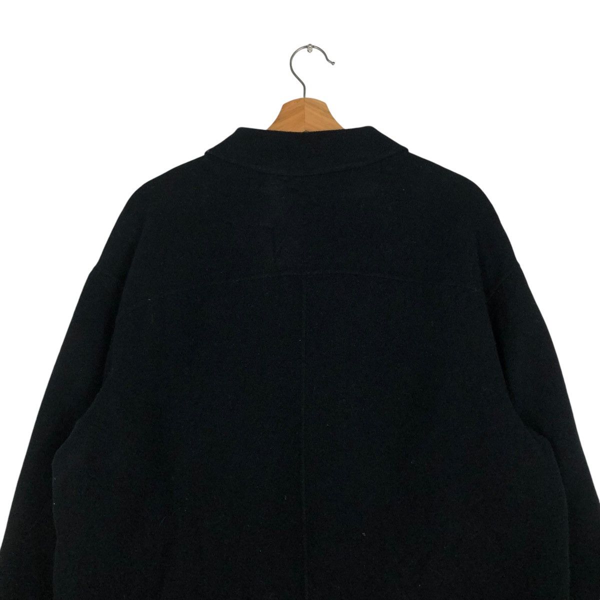 Japanese Brand 🔥VINTAGE WOOL BUTTON JACKET BIKER J+ By JILL SANDER Size US S / EU 44-46 / 1 - 11 Thumbnail
