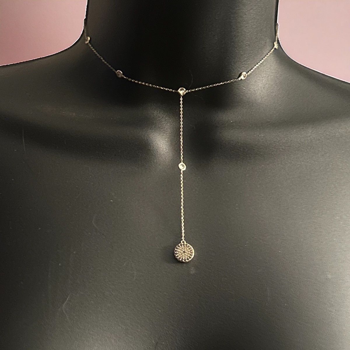 Express Vintage Express gold tone Lavaliere choker necklace Size ONE SIZE - 1 Thumbnail
