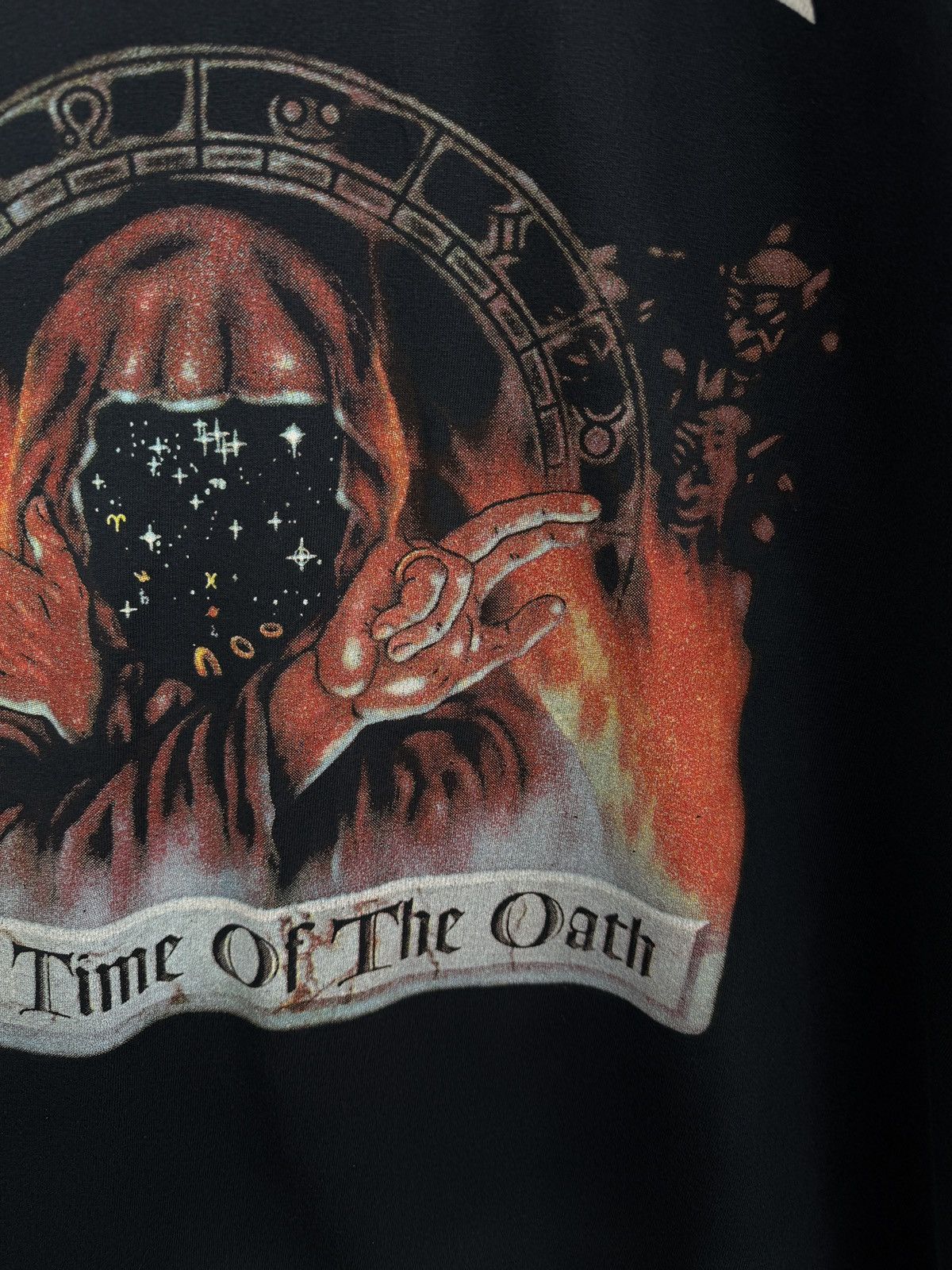 Gildan 🇩🇪 Vtg 00s Halloween The Time of the Oath Power Metal T-shirt Size US XXL / EU 58 / 5 - 6 Thumbnail