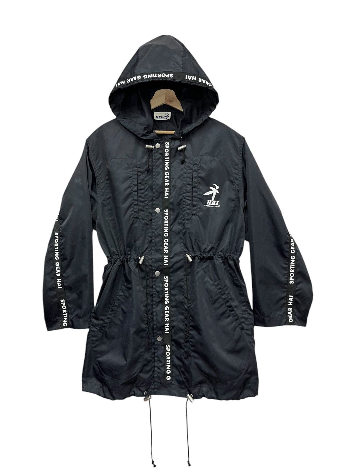 Hai Sporting Gear 🔥90’s HAI SPORTING GEAR ISSEY MIYAKE Nylon Hoodie Parka Size L / US 10 / IT 46 - 3 Thumbnail