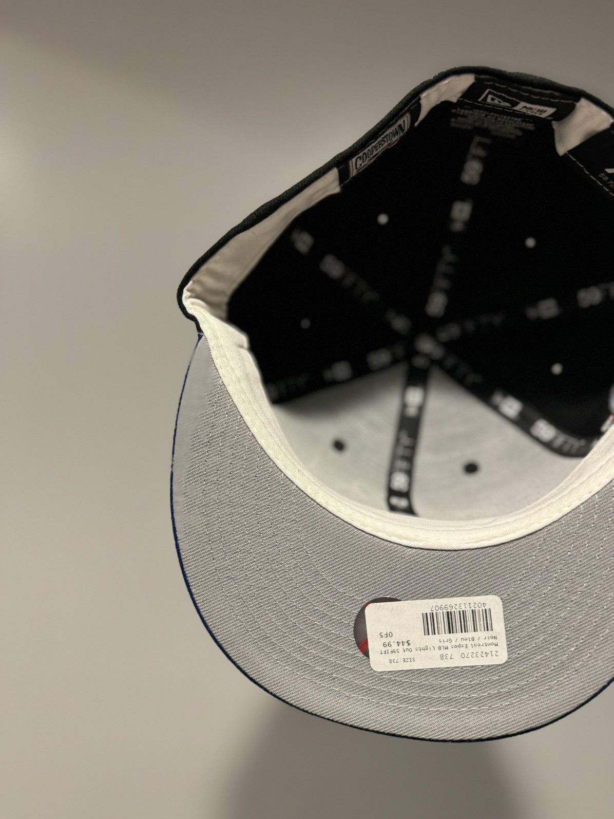 Hat Club × Lids × New Era Lids HD Exclusive Montreal Expos black dome 2tone pack 7 3/8 Size ONE SIZE - 4 Thumbnail