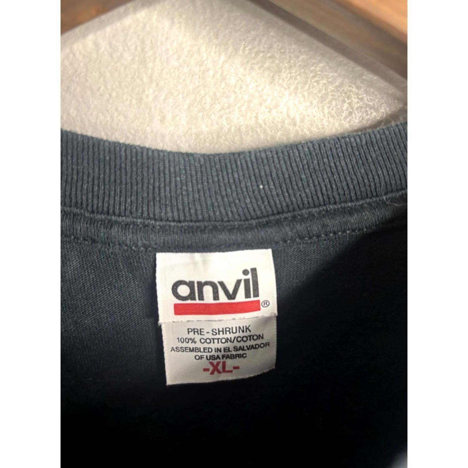 Anvil VINTAGE David Copperfield Shirt Mens XL Black Anvil Graphic 90s Size US XL / EU 56 / 4 - 4 Thumbnail