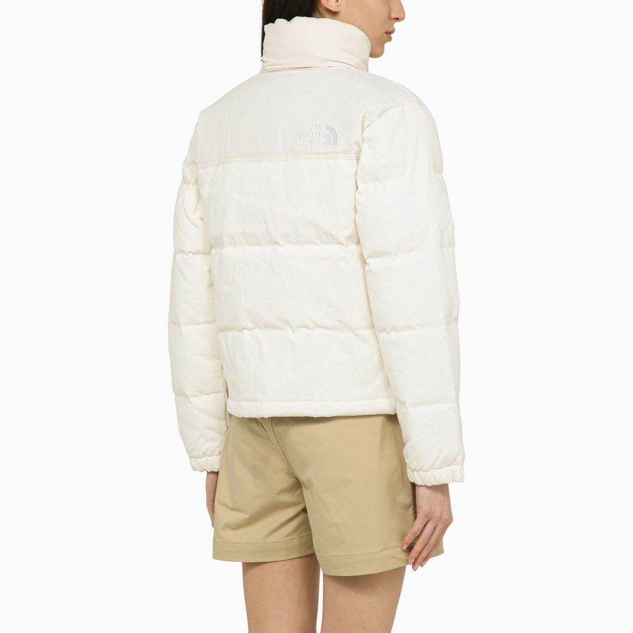 The North Face o1d2blof1024 Down Jacket With Logo in White Size XS / US 0-2 / IT 36-38 - 3 Thumbnail