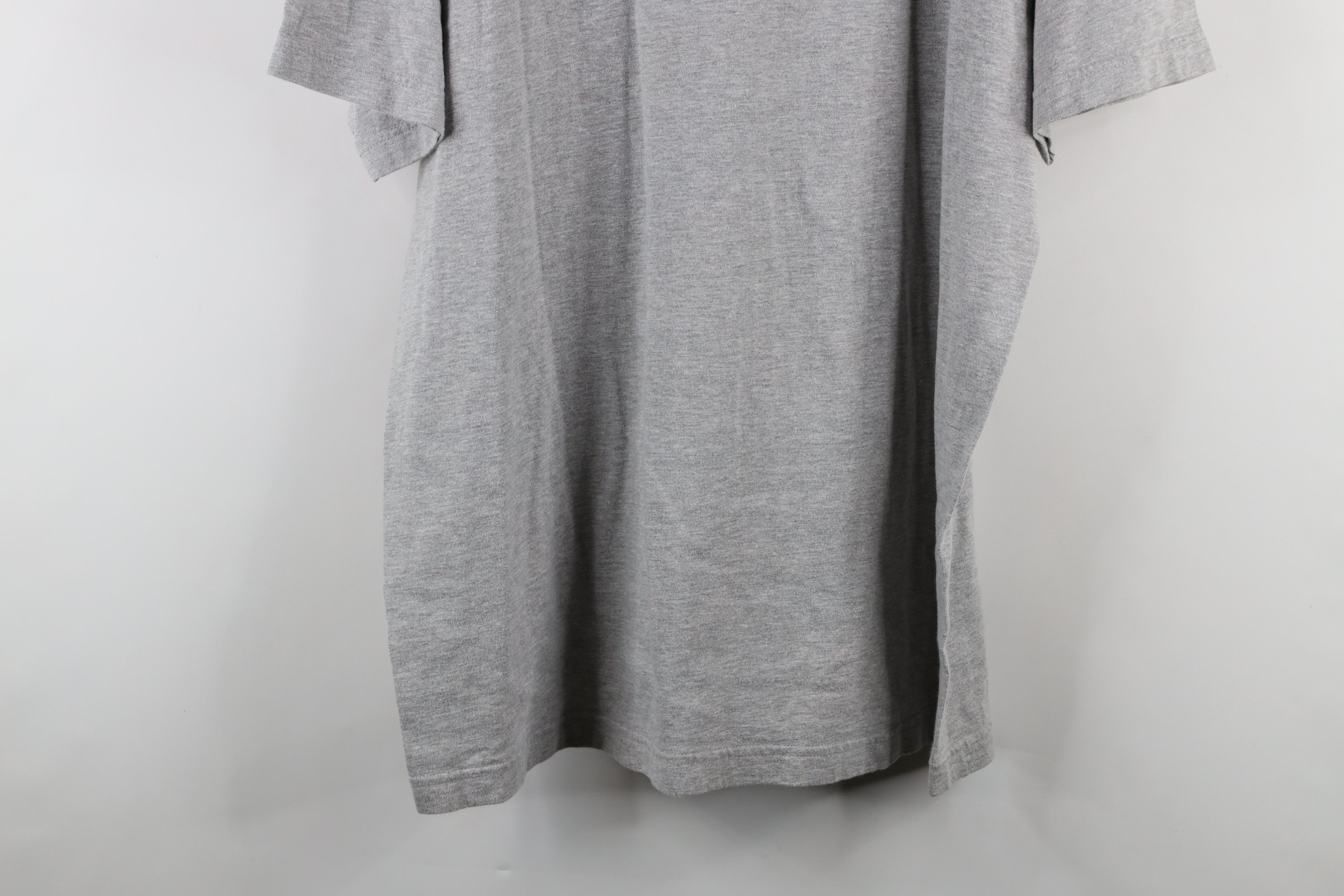 Tommy Hilfiger × Vintage Vintage 90s Tommy Hilfiger Spell Out Baggy Fit T-Shirt Gray Size US L / EU 52-54 / 3 - 11 Thumbnail