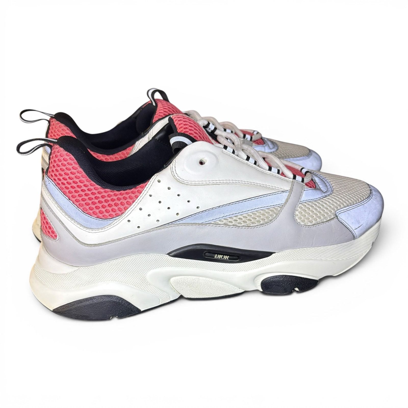 Dior Dior B22 Low Top Pink / White Sneakers | Size 46 (13US) Size US 13 / EU 46 - 3 Thumbnail