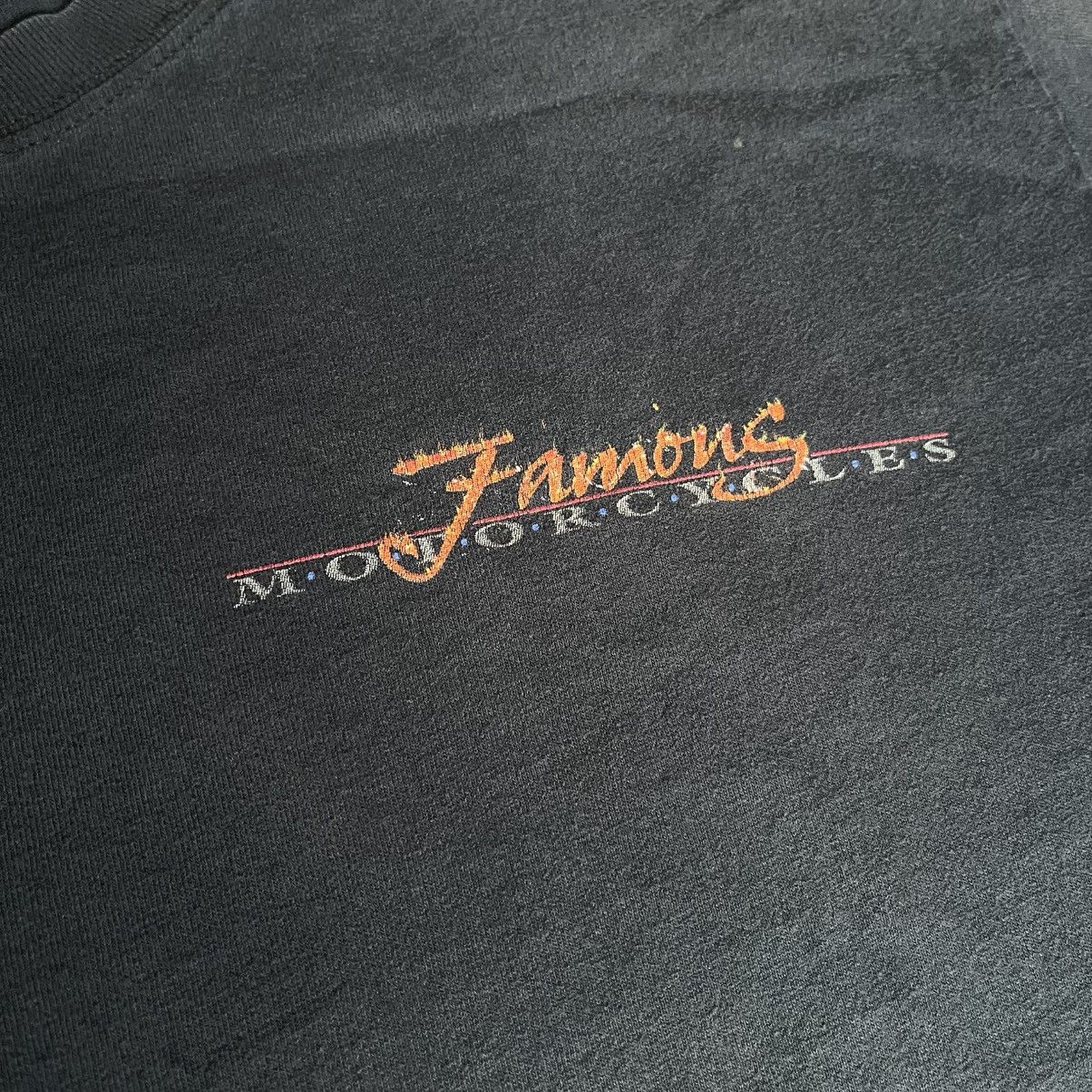 Harley Davidson × Vintage Vintage 2000s Famous Motorcycles Graphic Logo Harley T Shirt Size US L / EU 52-54 / 3 - 6 Thumbnail