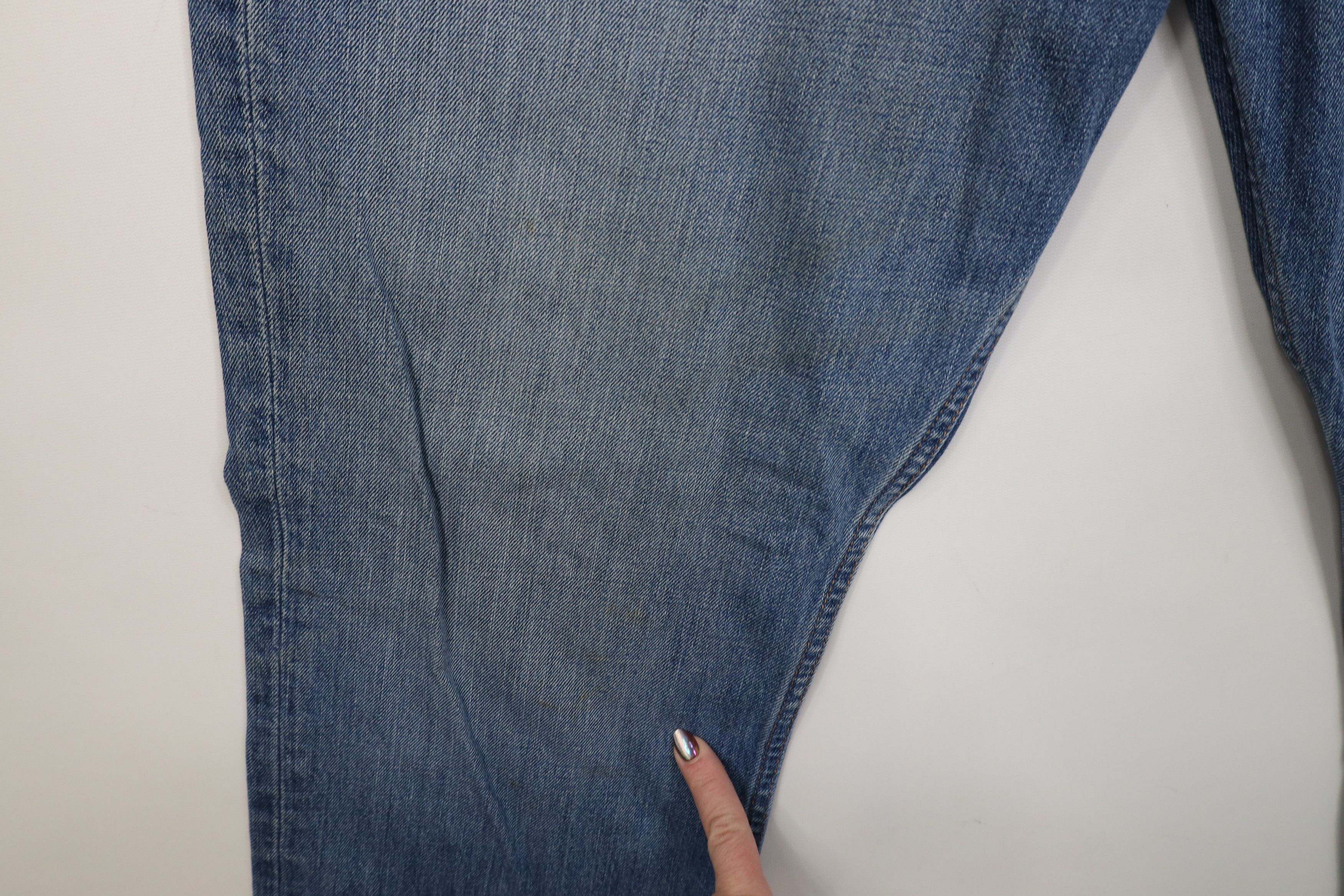 Ralph Lauren Vintage 90s Y2K Ralph Lauren Fit Wide Leg Denim Jeans Blue Size US 40 / EU 56 - 6 Thumbnail
