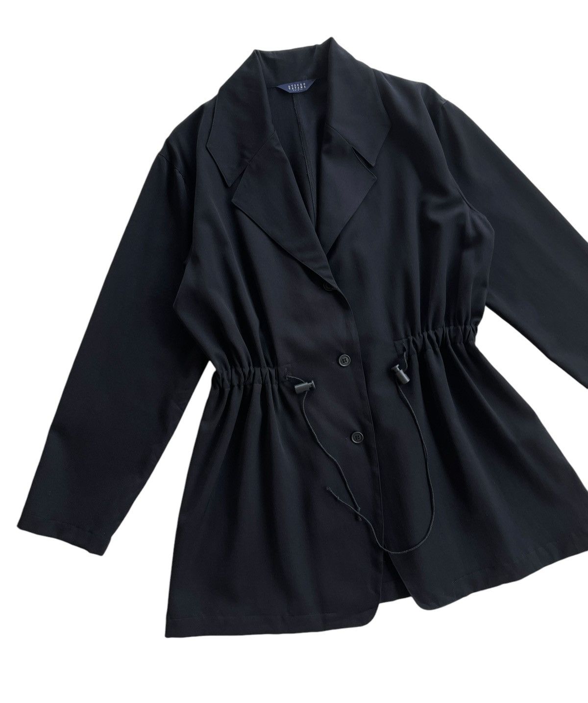 ATSURO TAYAMA Atsuro Tayama Drawstring Trench Coat Size M / US 6-8 / IT 42-44 - 3 Thumbnail