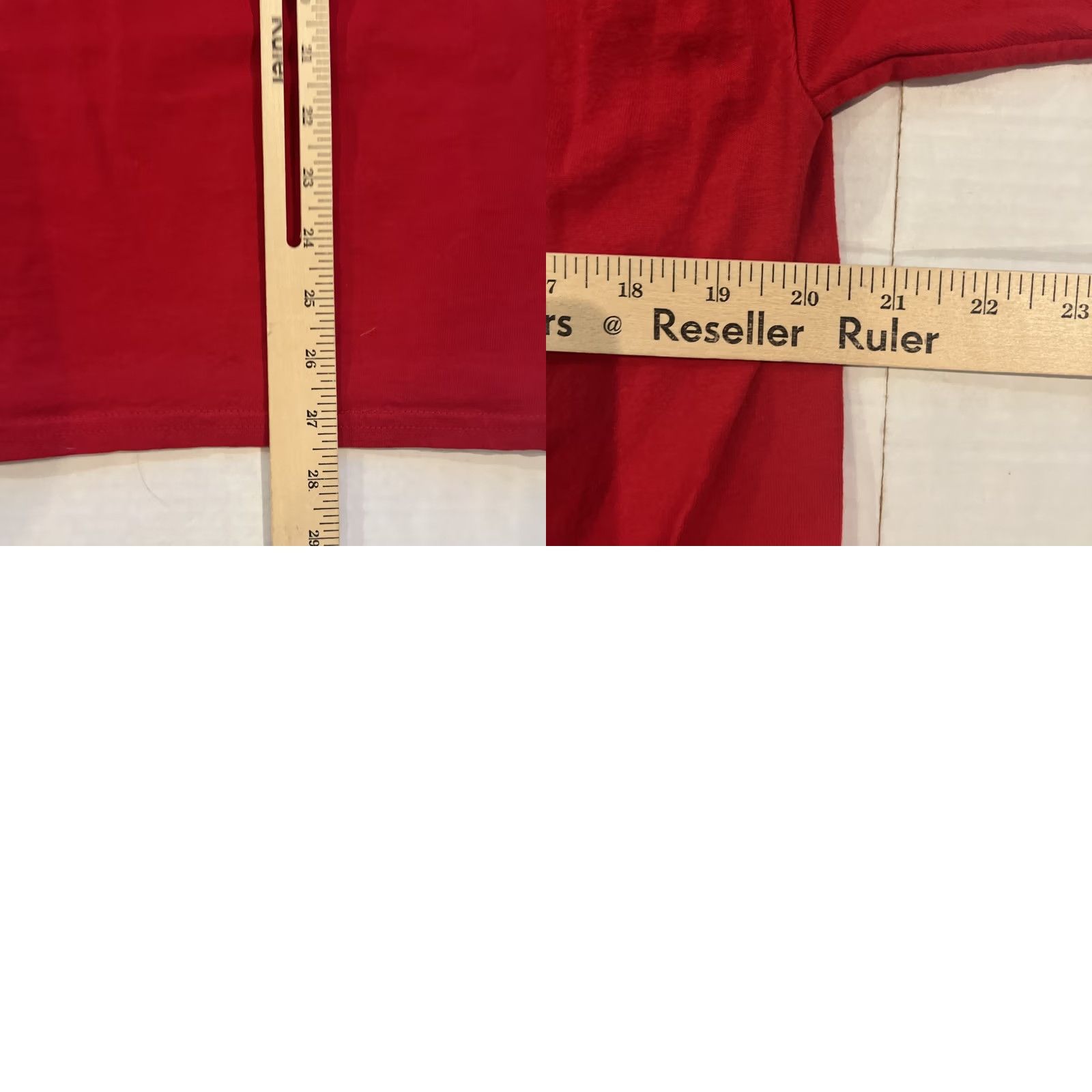 Hanes VINTAGE Raytheon Red Fridays - Ask Me Why I Wear Red Logo Shirt Large Red Men Short Sleeve Crew Neck Knit Cotton Graphic Print Enginee rs Size US L / EU 52-54 / 3 - 8 Thumbnail