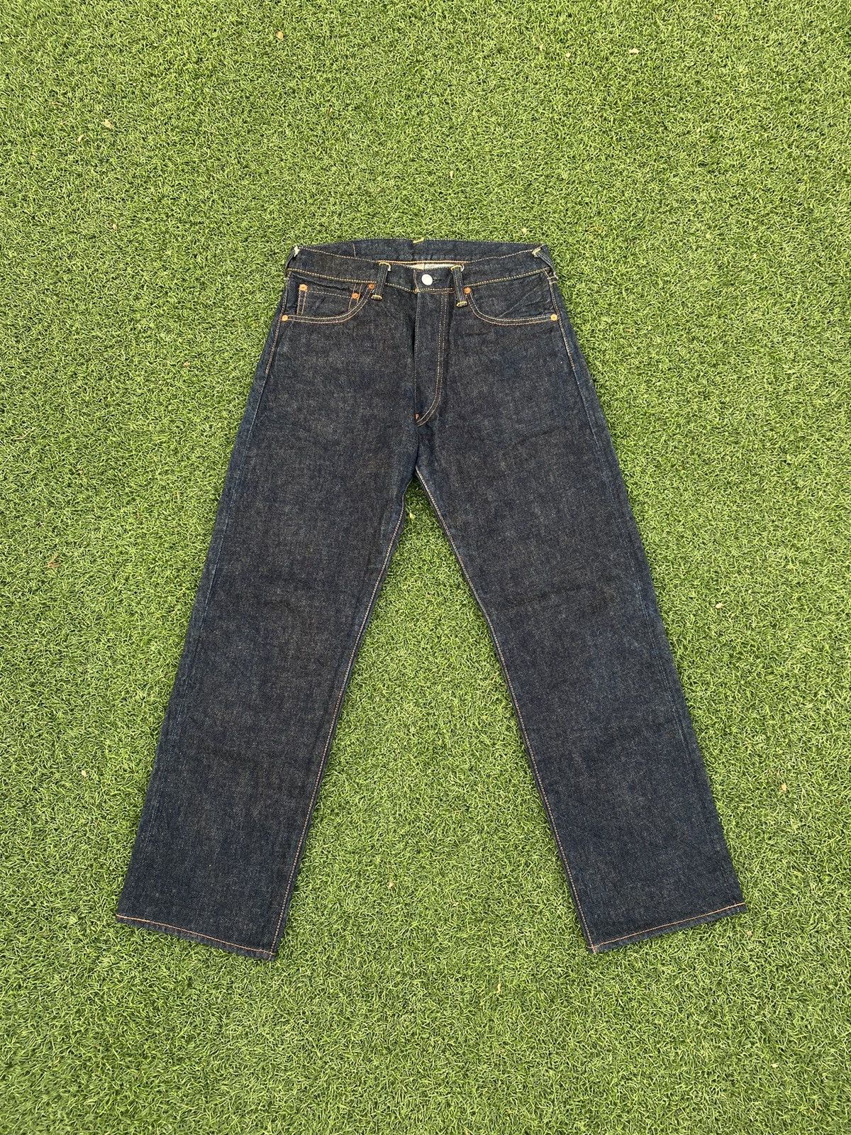 Evisu VINTAGE EVISU JEANS NO.2 PINK SEA GULLS JAPAN SELVEDGE Size US 30 / EU 46 - 5 Thumbnail