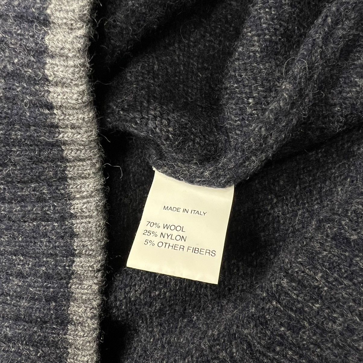 Daniele Blasi × Designer Daniele Blasi Sweater Blue 1/4 Zip Pullover Knit Italy Size US XL / EU 56 / 4 - 10 Thumbnail
