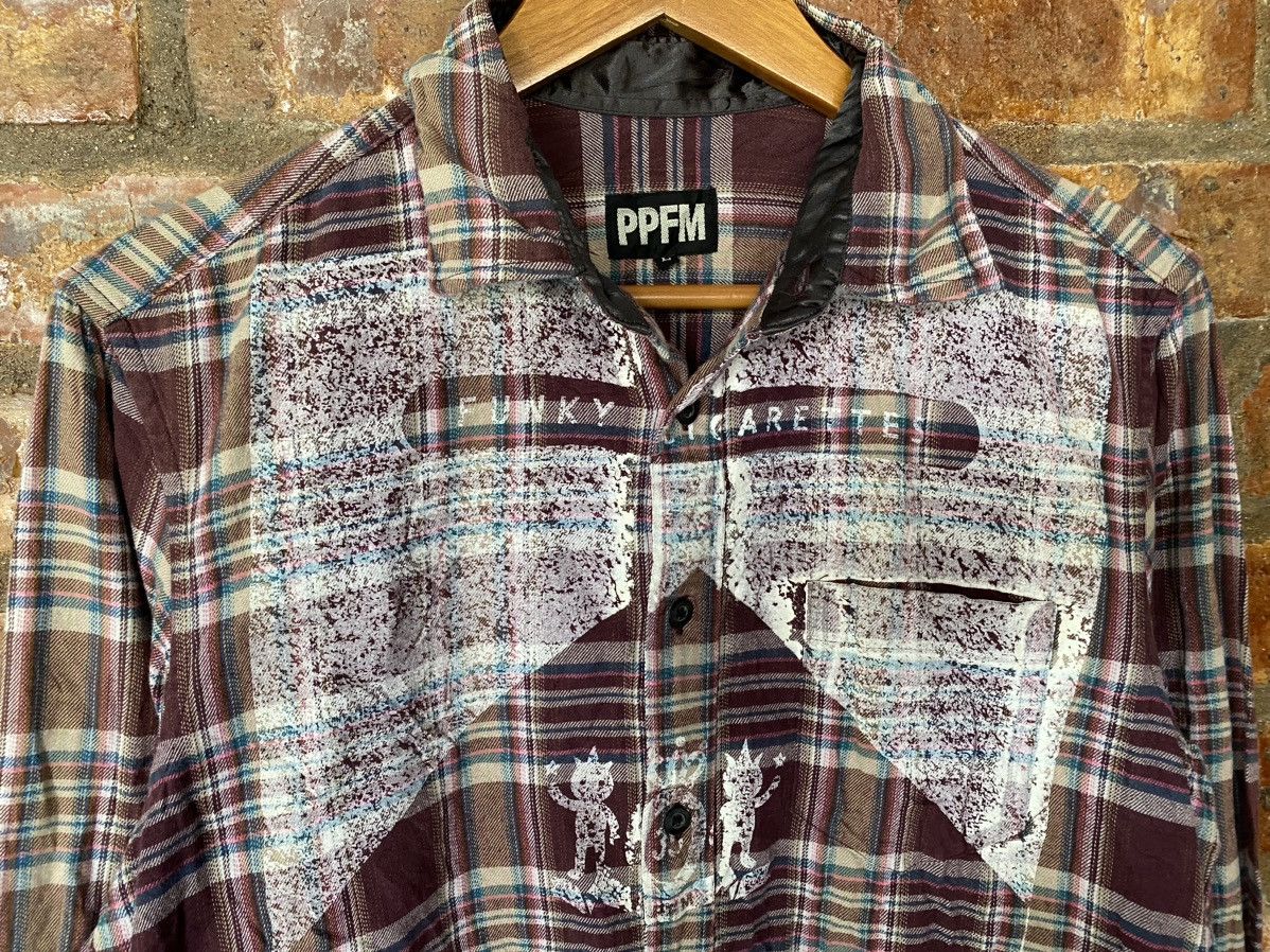 PPFM PPFM Cobain New Noise check flannel Size US M / EU 48-50 / 2 - 5 Thumbnail