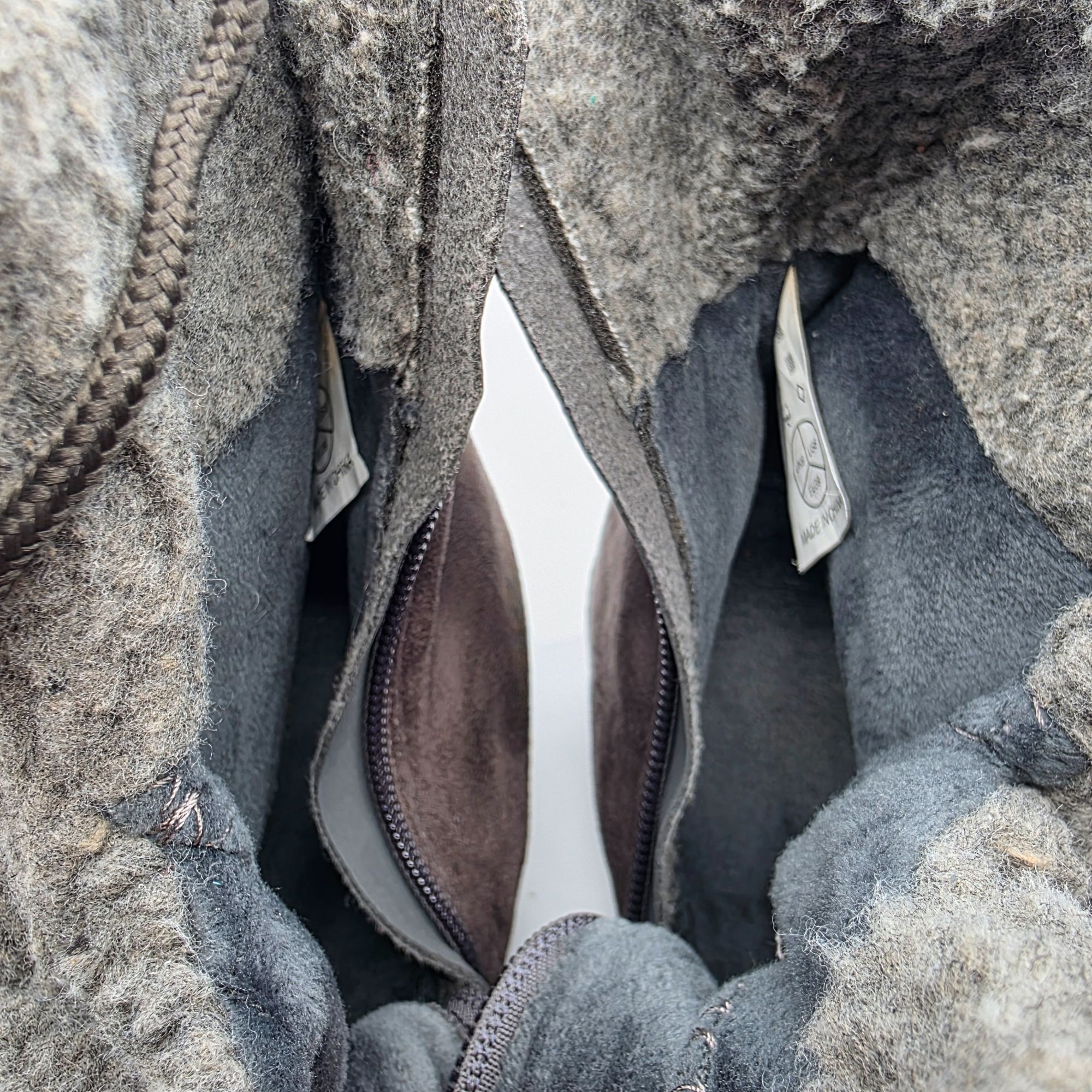 Other Polar Womens Wedge Boots Womens Size 8 Gray Brown Cozy Winte Size US 8 / IT 38 - 7 Thumbnail
