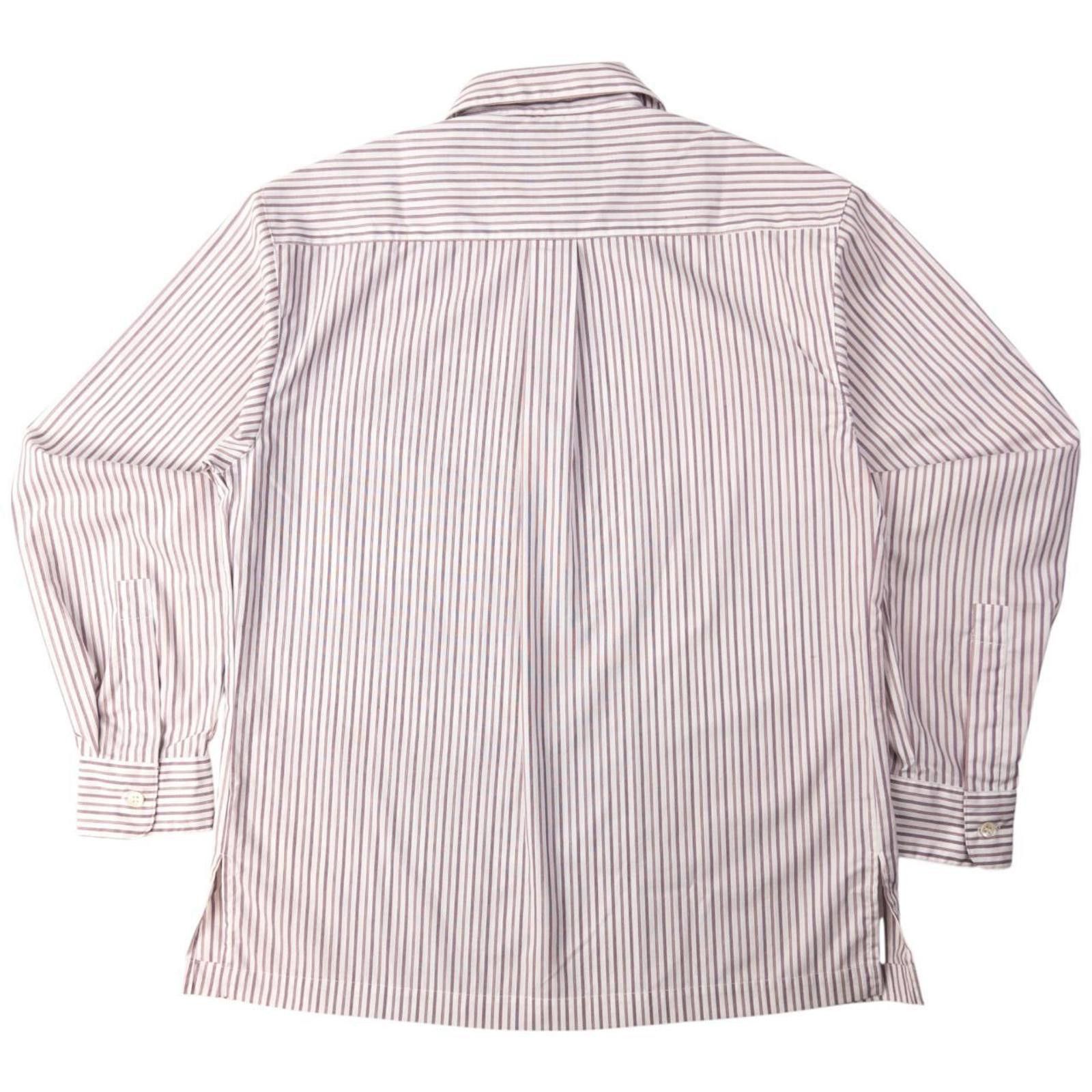 Issey Miyake Vintage Issey Miyake Striped Long Sleeve Button Shirt Size L Size US L / EU 52-54 / 3 - 2 Thumbnail