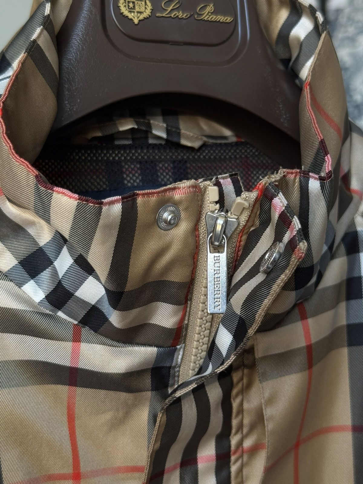 Burberry Burberry Golf Nova Check Light Jacket Polyester Size US XL / EU 56 / 4 - 8 Thumbnail