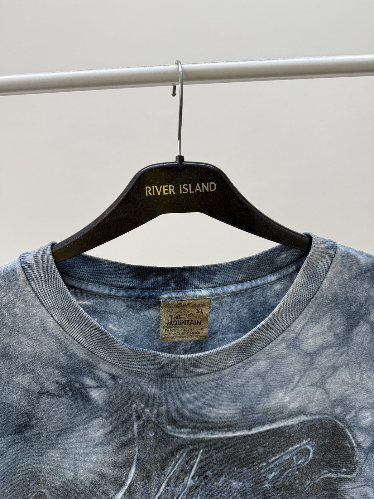 The Mountain Vintage 1997 The Mountain Tie Dye Overprinted T Shirt Size US XL / EU 56 / 4 - 9 Thumbnail