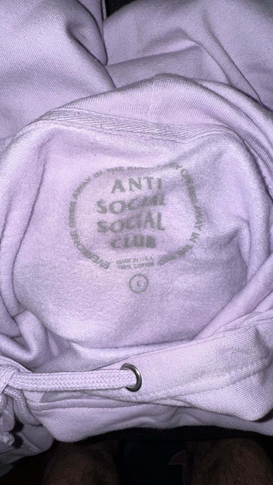 Anti Social Social Club ASSC Pink Japanese Logo Size US L / EU 52-54 / 3 - 3 Thumbnail