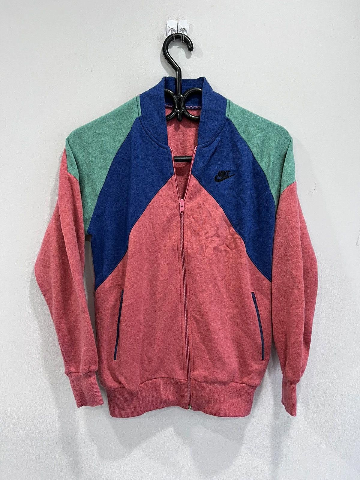 Nike Vintage 90s Nike Track Top Zipper sweater Size US XS / EU 42 / 0 - 1 Thumbnail