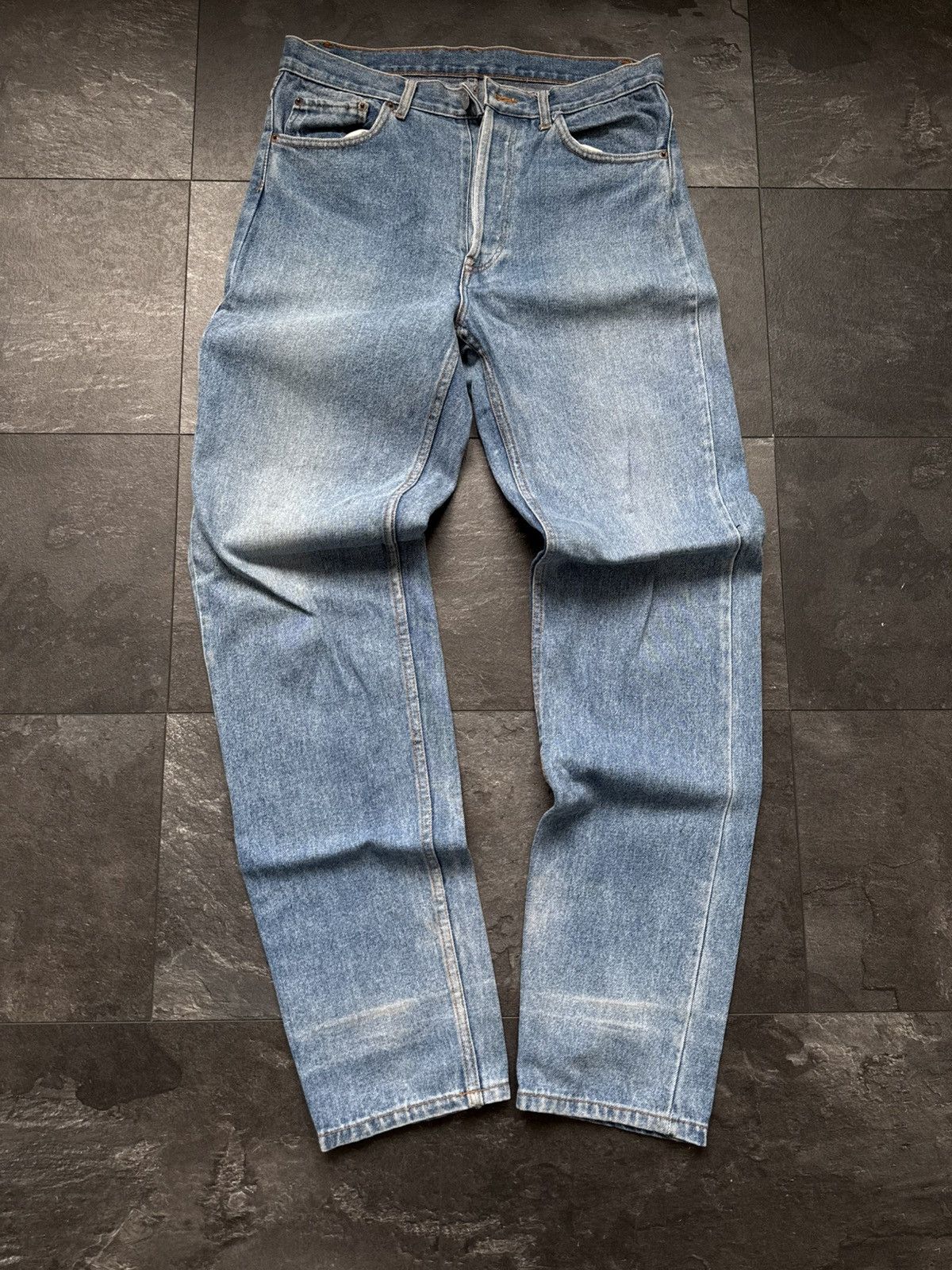 Levi's × Vintage Vintage Levi’s 501 made in USA blue denim jeans Size US 32 / EU 48 - 5 Thumbnail