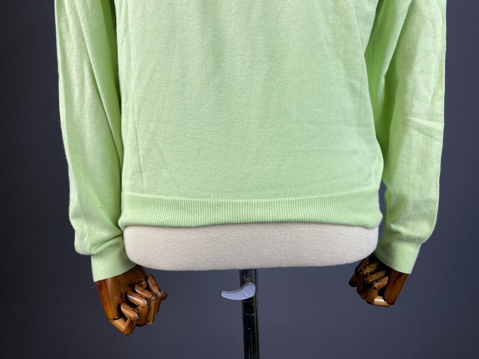 La Martina La Martina Green Knit Long Sleeve Sweater Size L Size US L / EU 52-54 / 3 - 7 Thumbnail