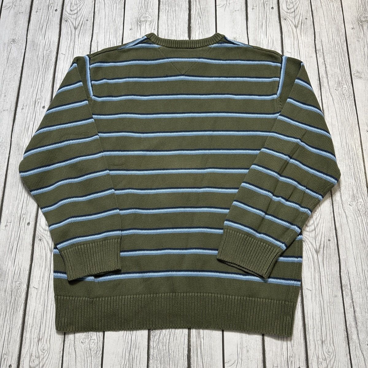 Tommy Hilfiger × Vintage Vintage Tommy Hilfiger sweater Size US XL / EU 56 / 4 - 2 Thumbnail