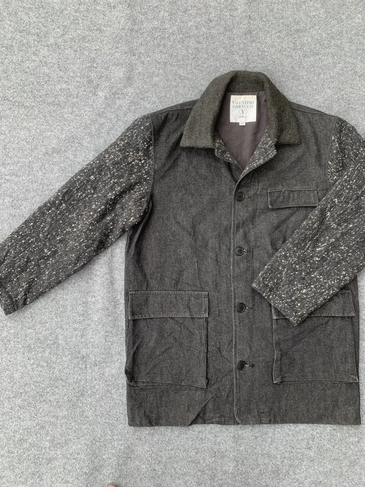 Valentino Valentino Garavani jeans wool blend chore jacket. Size US M / EU 48-50 / 2 - 3 Thumbnail