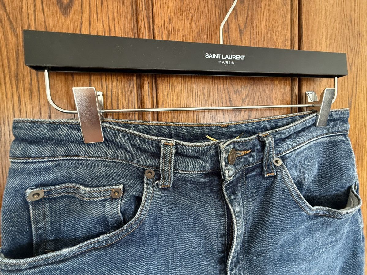Saint Laurent Paris FW15 Saint Laurent D04 skinny jeans Hedi Slimane stretchy 32 Size US 32 / EU 48 - 14 Thumbnail
