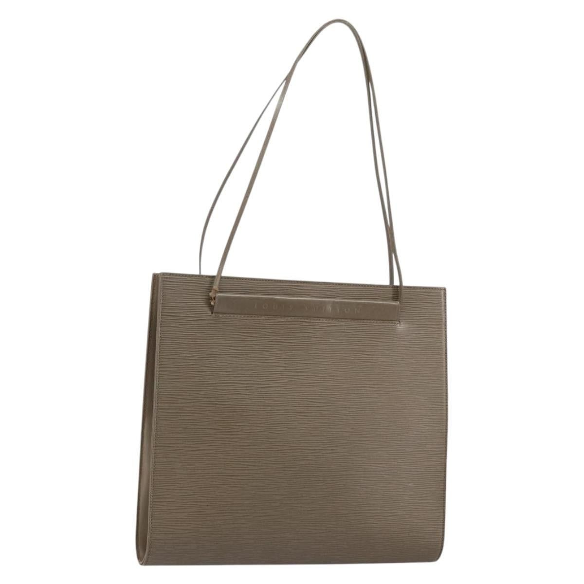 Louis Vuitton LOUIS VUITTON Epi Saint Tropez Shoulder Bag Gray Lilac Size ONE SIZE - 1 Thumbnail