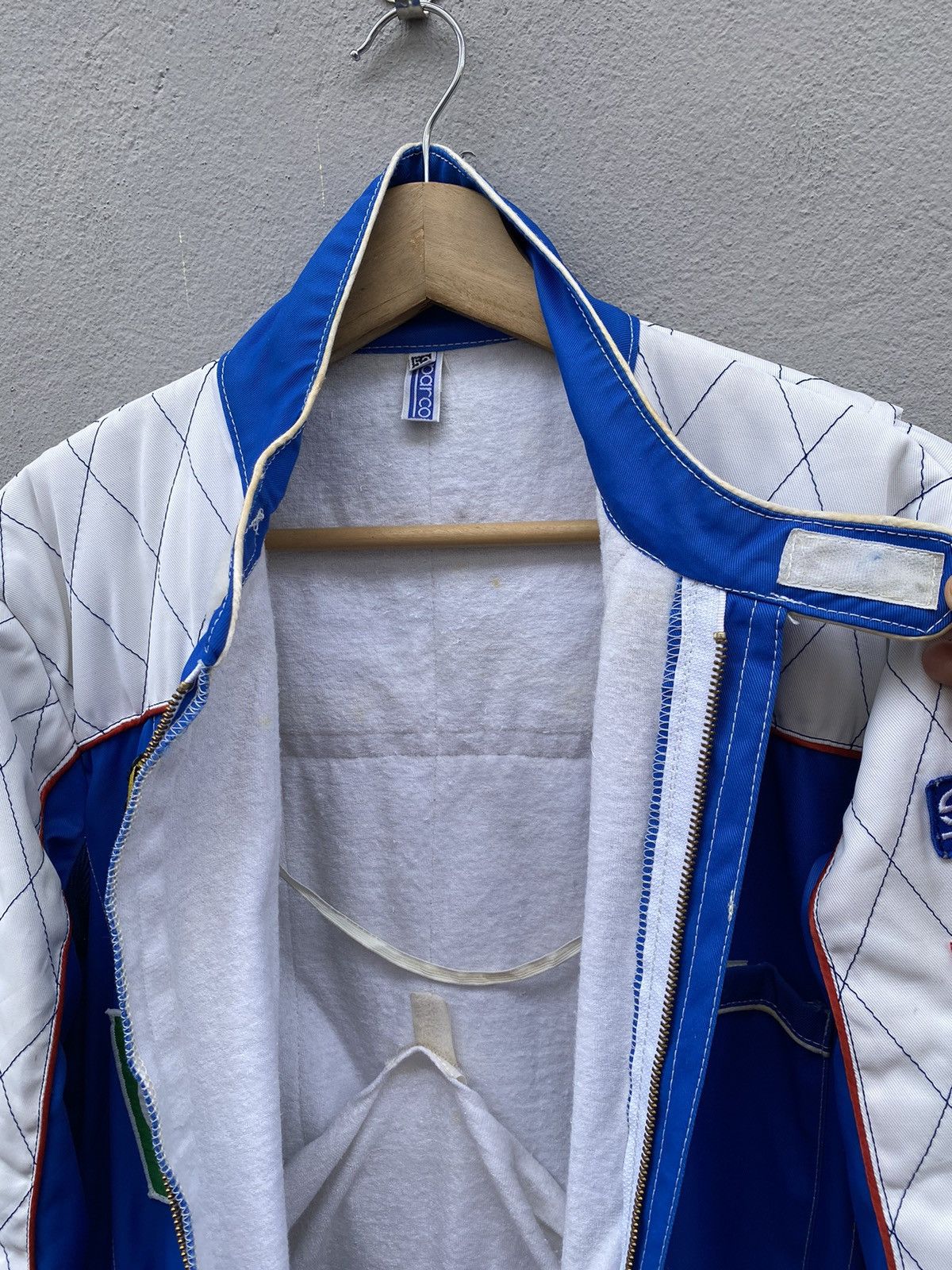 Vintage 🔥RARE🔥 Vintage SPARCO Racing Kart Suit Royal Blue/White Size US 36 / EU 52 - 17 Thumbnail