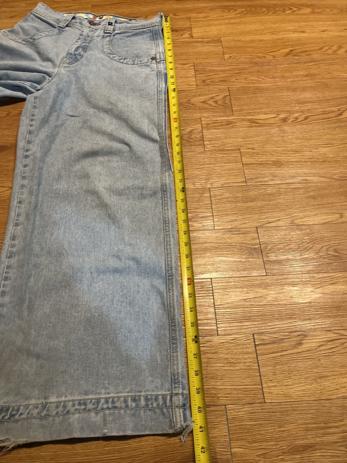 JNCO baggy distressed website jnco skater jeans Size US 32 / EU 48 - 7 Thumbnail
