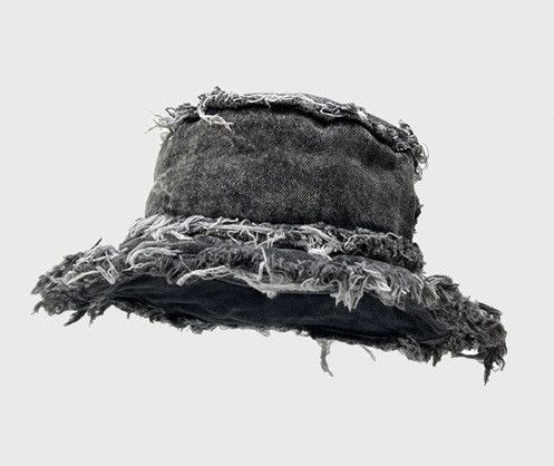Hat Club Utility grunge washed reversible distressed raw bucket hat Size ONE SIZE - 3 Thumbnail
